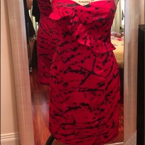 Beautiful Fire Red print dress 🔥